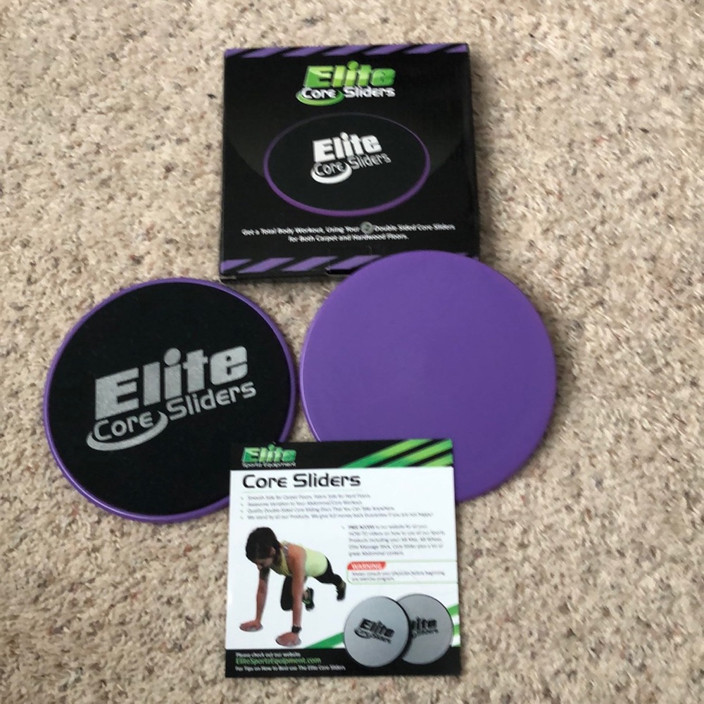 New Year, new YOU!! Elite Core Sliders workout